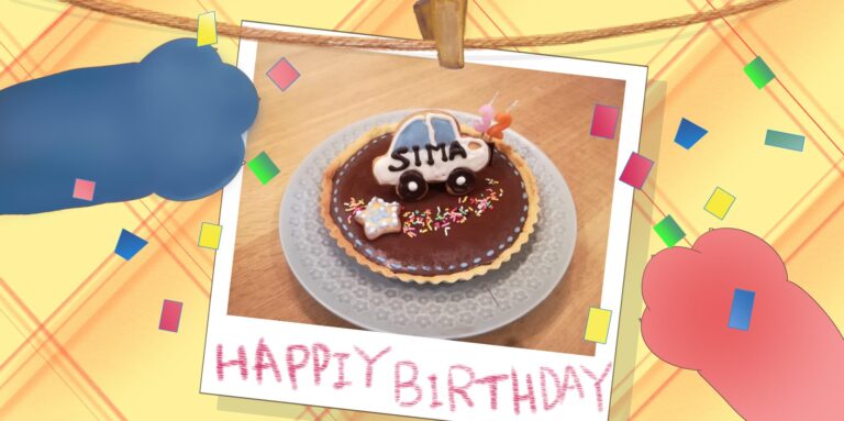 旦那の32歳の誕生日はケーキを手作りしてお祝い シマとネリコの家
